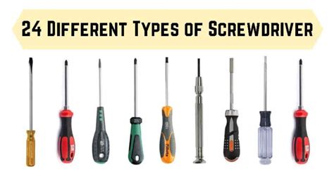 screwdriver uses and function